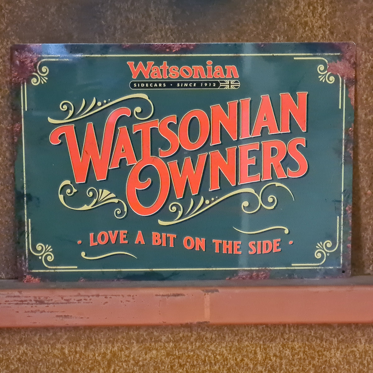 Watsonian Owners 'Tin' Sign image 0