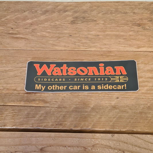 Watsonian Bumper Sticker image 0